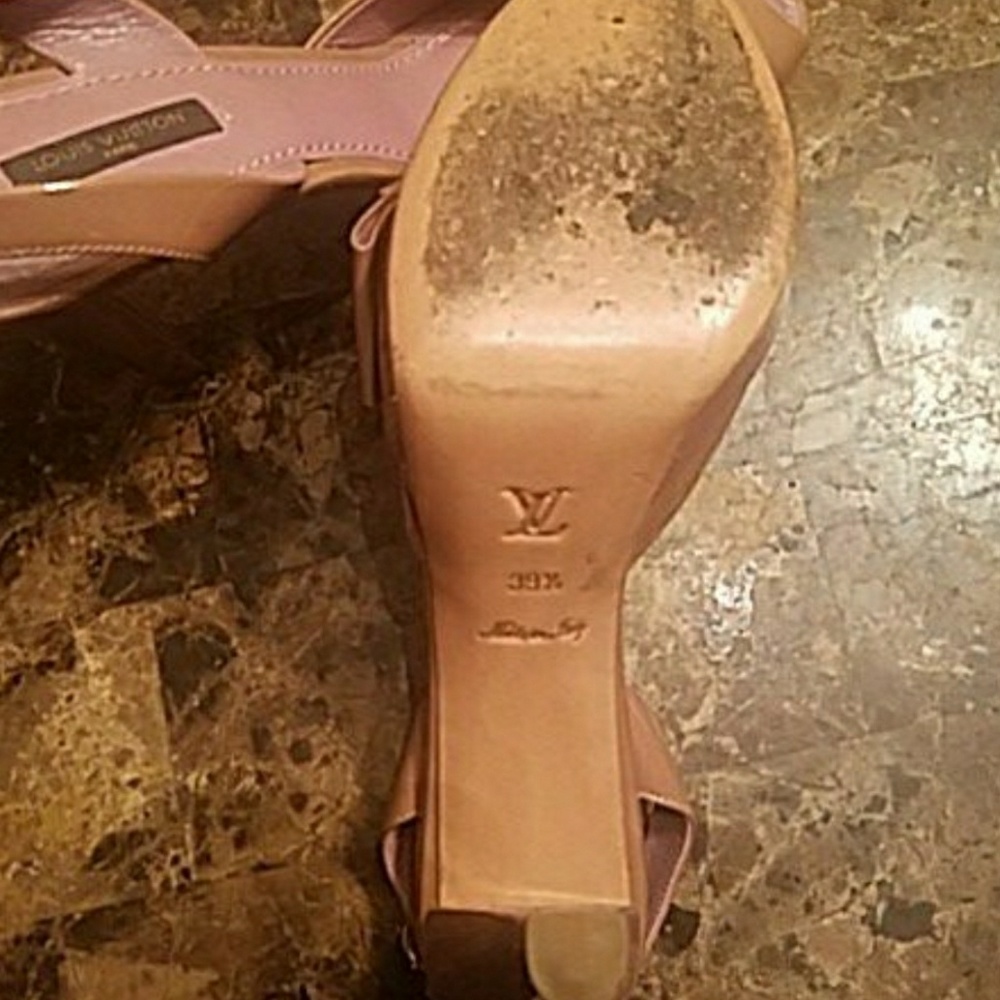 Louis vuitton peep toe pumps - Picture 4 of 5